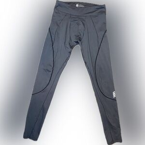 Compression pants youth small gray